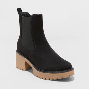 Women's Crispin Chelsea Boots - Universal Thread Black 6